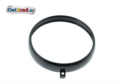 Rim for headlamp, Lamp ring TS, black