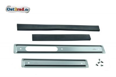 Scheuerleiste am Motortunnel Schwalbe Set ALUMINIUM