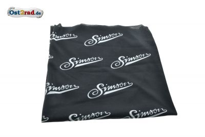 Foulard tubulaire multifonction Simson noir blanc