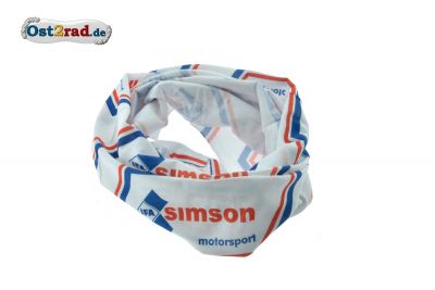 Foulard multifonction IFA Simson Motorsport bleu-rouge-blanc