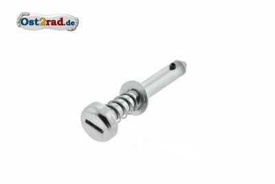 Schraube Seitenkasten Jawa CZ 125 - 350 verchromt