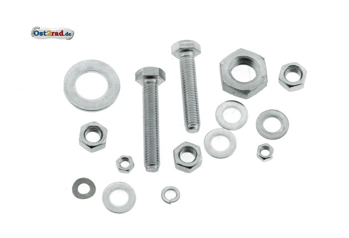 Kit de vis partie cycle roue avant frein à tambour ETZ 250