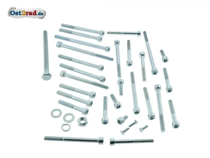 Schraubensatz Motor passend für MZ ETZ 250 251 301 Innensechskant