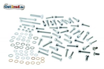 Kit de vis moteur AWO 425 à six pans creux 105 pièces