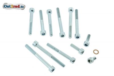Kit de vis CHC carter latéral du moteur MT ETZ 125 150
