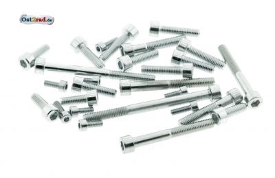 Schraubensatz Motor passend für MZ BK350 Innnensechskant