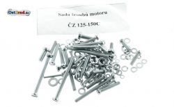 Kit de vis moteur CZ 125 150 C