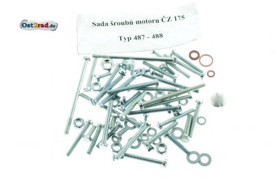 Kit de vis moteur CZ 125 175 type 487 488