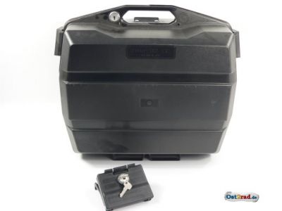 Motorcycle saddlebags for 32 litres black