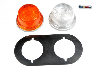 Blinker Positionsleuchte Set Seitenwagen Superelastik flach