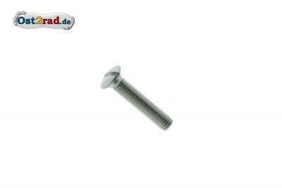Vis tête bombée M6x16 Acier inox