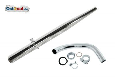 Set Tuningauspuff 32mm für Simson S50 S51 Sport