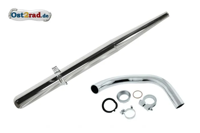 Set Tuningauspuff 32mm für Simson S50 S51 Sport