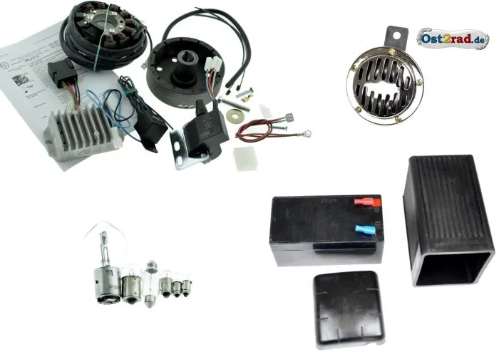 Elektronische Zündung Umrüstsatz Vape für RT 125/0/1/2 12V komplett