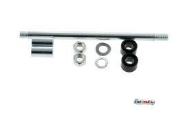 SET Schwingenbolzen für SIMSON S50 S51 S53, GUMMI-Buchsen