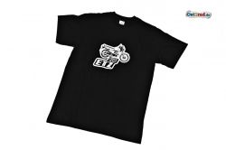 T-Shirt passend für MZ ETZ 125 schwarz