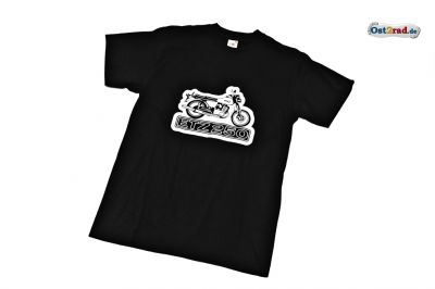 T-Shirt passend für MZ ETZ 250 schwarz