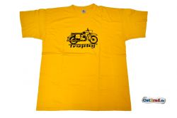 T-shirt jaune motif ES 250/2 Trophy