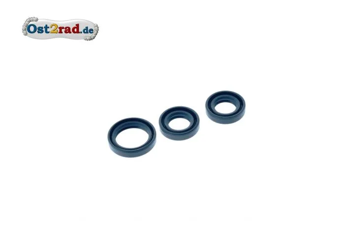 Satz Wellendichtringe Motor 3-teilig RT125/3 BLAU