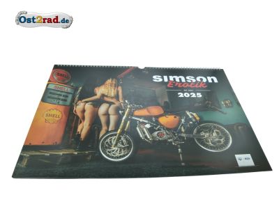 Calendrier érotique Simson  2025
