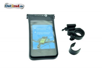 Étui pour smartphone guidon de vélo avec support QR
