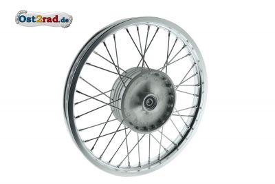 Speichenrad vorn TS und ETZ 125 150 250 neu eingespeicht 1,85x18