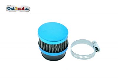 Air Filter 26-38mm light blue, flat