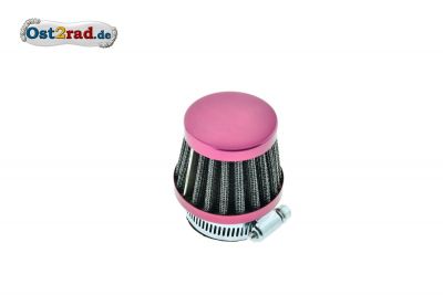 Sport air filter red, 26-38mm, standard size