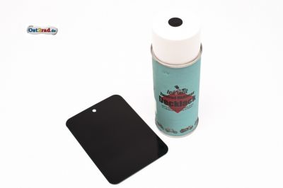 Bombe aérosol de peinture MZ SIMSON-Leifalit 400 ml Noir brillant