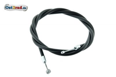 Câble starter noir MZ TS 250 cintre plat - Made in Germany