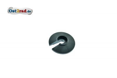 Steckscheibe Federbein Enduro SIMSON Alu carbon