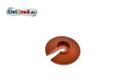 Steckscheibe Federbein Enduro SIMSON Alu orange