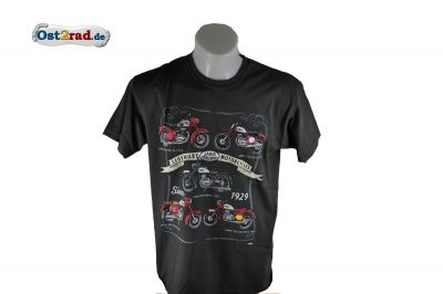 T-Shirt JAWA Legendary Motorcycles grau