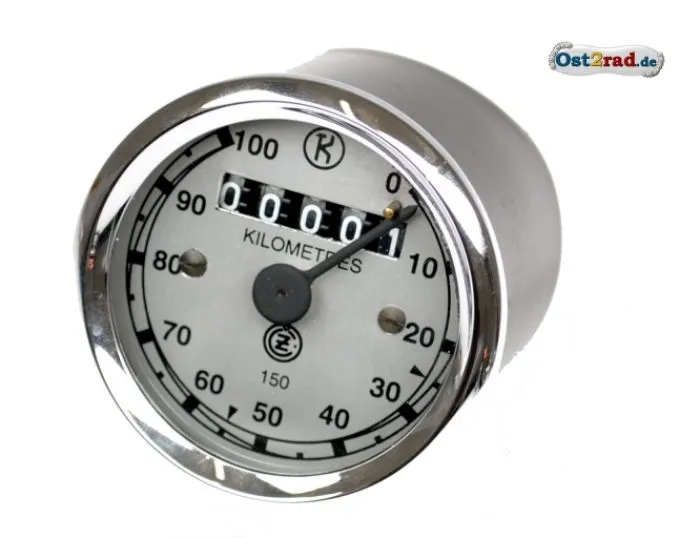 Tachometer rund 100 km/h CZ 125 150 C