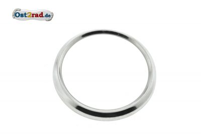 Speedometer ring 80 mm for MZ, chromium-plates