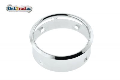 Tachoring mit Aufnahme AWO für MZ IFA BK350 EMW BMW, EDELSTAHL poliert