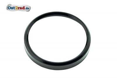 Tachoring für MZ, runden Tacho Troll ES 125 150 175 250, 80mm, SCHWARZ