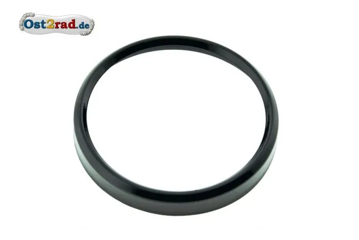 Tachoring für MZ, runden Tacho Troll ES 125 150 175 250, 80mm, Schwarz