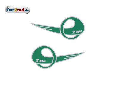 Decal pair MZ-wing f. BK350, ES 175 - 250-300