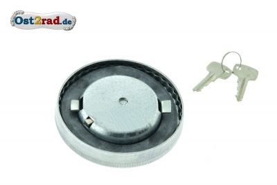 Bouchon aluminium de réservoir avec serrure MZ ETS ES TS ETZ