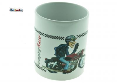 Tasse blanche motif ETS 250 Trophy Racer