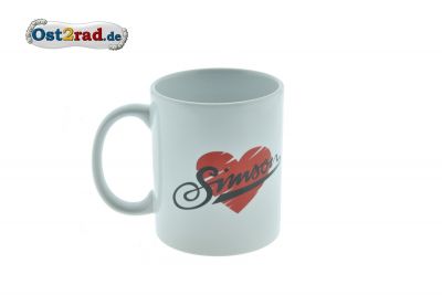 Tasse weiß - I love Simson