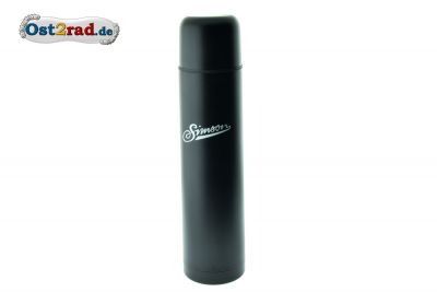 Thermos SIMSON noir avec impression