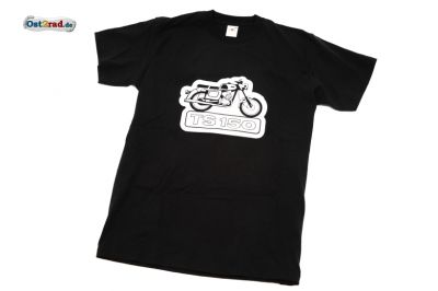 T-Shirt passend für MZ TS 150 schwarz