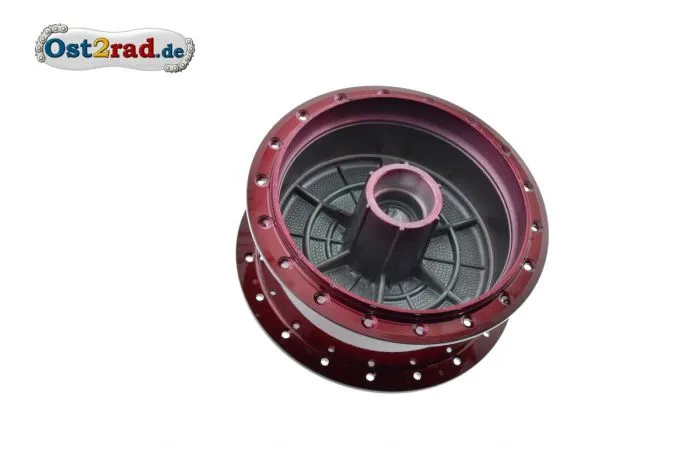 Radnabe abgedreht rot SIMSON S50 S51 KR51