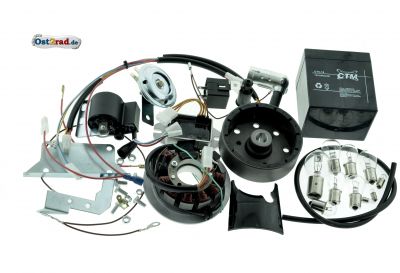 Vape 3 Zündung 12V Umrüstset M-G-V, für Simson S50 S51 S53 komplett