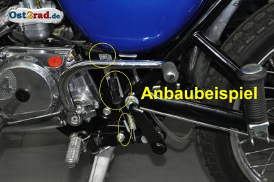 Umrüstset Bremslichtschalter Hinterradbremse für Simson S50 S51 S70