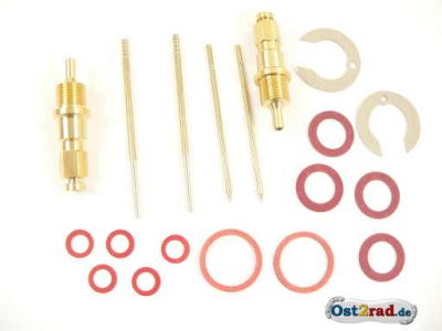 Carburettor repair kit for MZ BK 350 flat slide