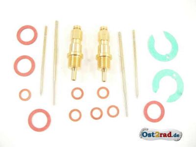 Kit réparation carburateur boisseau rond pour MZ BK 350