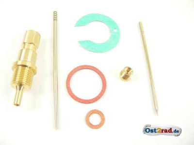 Carburettor repair kit for MZ RT125/1 RT125/2 round slide